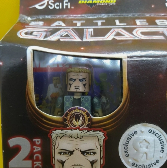 Minimates Battlestar Galactica TRU Series 1 Leoben - Picture 11 of 12